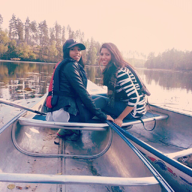 #friend #childhood #memory #september #canoe #mullsjö #kyrkekvarn #fun