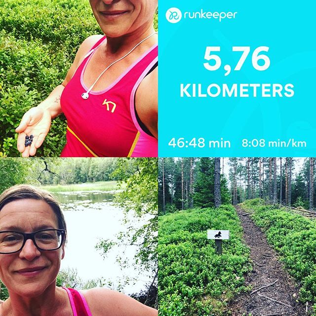 Morgonlöpning bland skog och vatten. På ridstigar med blåbärsstopp. Total njutning för både kropp och själ ‍♀️ #running #runninggirl #runnersworldswe #healthyliving #träning #trailrunning #kyrkekvarn #husbilsliv #husbil #aktivsemester #ontheroad