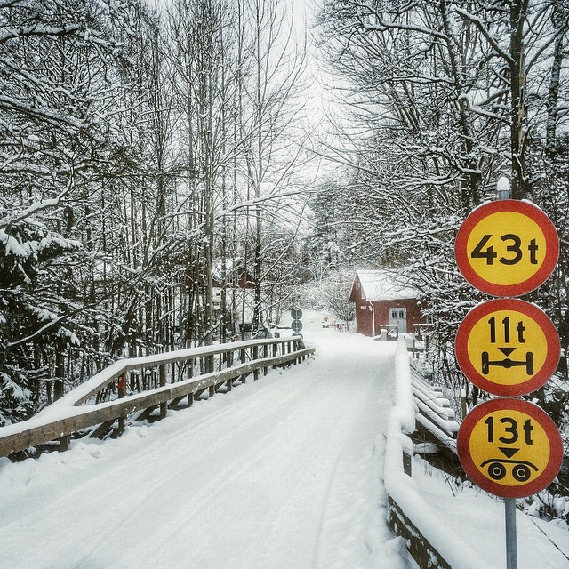 Not that many colors this period of the year  #road #grusväg #ig_captures #instadaily #ic_nature #bestcaptures #sweden #kyrkekvarn #bestofscandinavia #scandinavianphoto #colors #winter #vinter #seasonalpic #discoversweden #photooftheday