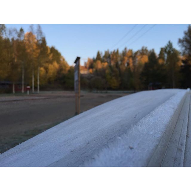 The autumn has arrived and the first temperatures below zero is here ️️ #dod_faroffview #gogreen #ig_week #ig_sweden #igworldquest #igscandinavia #ig_masterpiece #ig_week_nature #bestofscandinavia #jj_nature #nature #nature_perfection #nofilter #iphone6 #iphonephotography #rsa_nature #rising_perfection #skog #sweden #sverige #kanoter #canoes #autumn #seasonalpic #colors #petal_perfection #skaraborg #landscape #kyrkekvarn